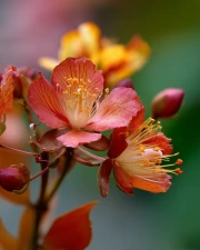 Warmth of Orange Petals: Flowers in Orange Tones