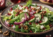 Pomegranate Salad: A Delicious Symphony of Greens and Fruits
