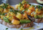 Sunny Toasts with Mango and Avocado