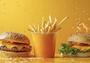 Gourmet Temptation: Juicy Burgers and Crispy Fries