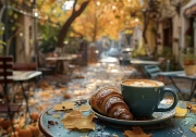 Coffee Morning with the Warmth of a Croissant