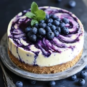Sweet Accent: Gourmet Blueberry Cheesecake