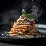 Italian Symphony: Spaghetti Carbonara on Your Wall