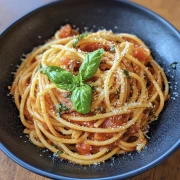 Tomato Symphony Spaghetti: Italian Gastronomic Magic