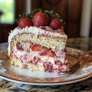Sweet Temptation: Strawberry Cake for Interior