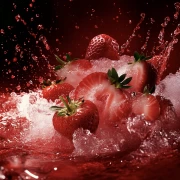 Sweet Temptation: Strawberry Ice Cream for Interior