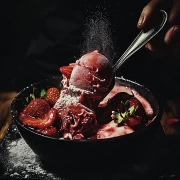 Strawberry Ice Cream: Tender Temptation