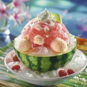 Summer Watermelon Fresh with Ice Cream