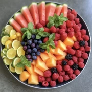 Symphony of Summer Fruits: Juicy Plate for Interior