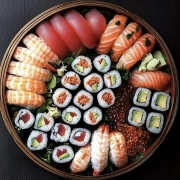 Sushi Platter: Aesthetics of Taste on Your Wall