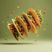 Dancing Tacos: A Whirlwind of Flavors in the Air