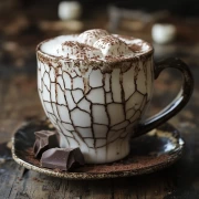 Hot Chocolate with Fluffy Marshmallow: A Cozy Drink for the Soul