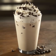 Coffee Ice Cream with Chocolate and Cream: Delicious Inspiration for Foodies