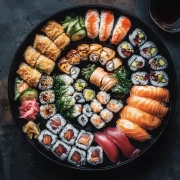 Delicious Sushi Assortment: Sophistication for Your Kitchen