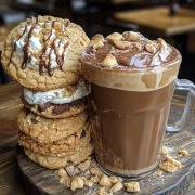 Sweet Harmony: Latte and Cookies