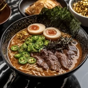 Ramen: Tasty Temptation on the Wall
