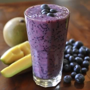 Energy Smoothie: Blueberry & Mango