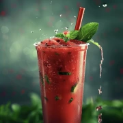 Summer Explosion: Watermelon Fresh on Canvas