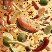 Salmon and Lime Dance: A Culinary Spicy Whirlwind