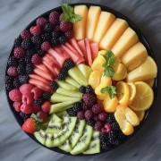 Fruity Extravaganza: Freshness and Brightness on Your Wall