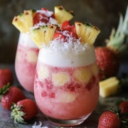 Berry Cocktail Freshness: Wall Dessert for Gourmets