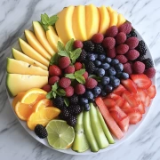 Juicy Still Life: Assorted Fresh Fruits