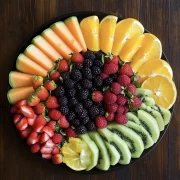 Juicy Fruit Platter: Inspiration for Your Wall