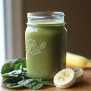 Green Smoothie with Banana and Spinach: Vitamin Explosion in Your Kitchen