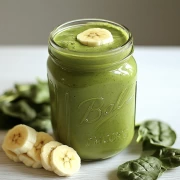 Fresh Green Banana Smoothie
