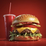 Burger Paradise: Appetite and Freshness on Your Wall