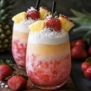 Summer Blast: Vibrant Pineapple Cocktail
