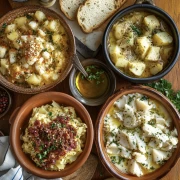 Potato Delight: Vibrant Food Photography for Coziness