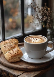 Morning Cappuccino with Croissant: A Fragrant Ritual for Gourmets