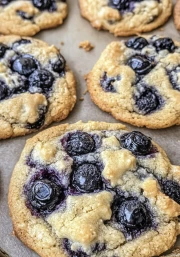 Blueberry Cookies: Sweet Temptation