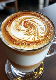 Coffee Delight Whirlwind: Double Latte