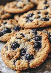 Juicy Blueberry Cookies: The Scent of Home Comfort