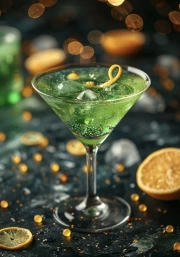 Kiwi Cocktail: Exotic Refreshment for the Interior
