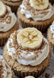 Fluffy Banana Cupcake: Yummy Inspiration on the Wall
