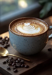 Morning Latte: The Magic of Coziness in Every Sip