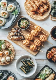 Japanese Delicacies: Sushi and Tempura for Your Interior