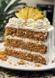Tropical Pineapple Cake: Sweet Temptation for the Interior