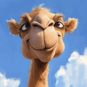 The Funny Camel: A Cartoon Adventure
