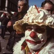 Creamy Chaos: Humor in a Red Nose