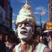 Joke Face: Ice Cream on a Hat