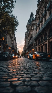 Twilight Barcelona: The Charm of the City Skyline