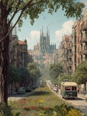 Barcelona in Vibrant Colours: The Magic of Cityscapes