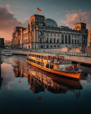 Berlin Magic: Panorama of City Lights