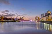 Evening Buenos Aires: The Shine of City Lights
