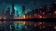 City Symphony by Night: Horizon Glow