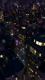 Night Symphony of City Lights: Cityscapes Skylines